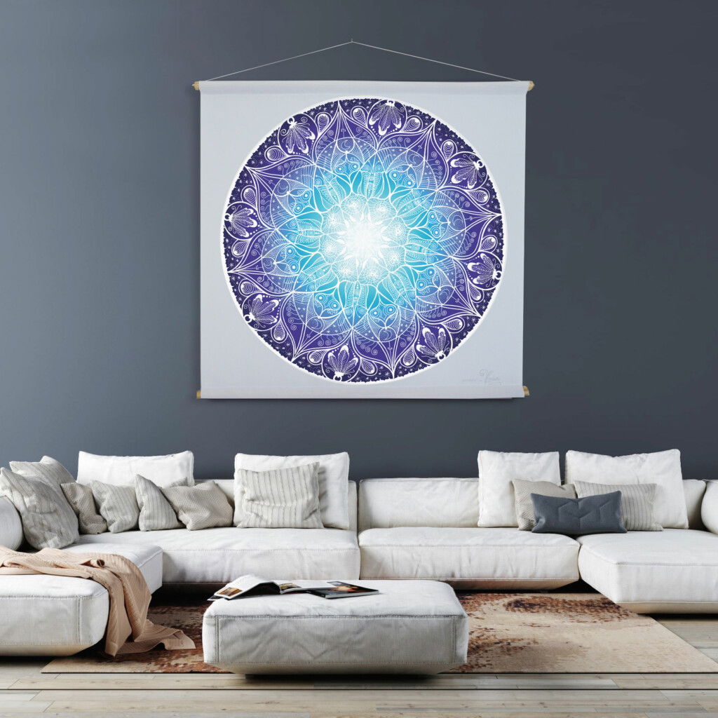 DREAMCATCHER Mandala Stoff-Wandbehang Yandala Yvonne Lamberty