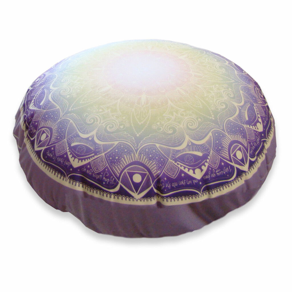 GUARDIAN ANGEL Mandala Yogakissen  Pouf Yandala Yvonne Lamberty