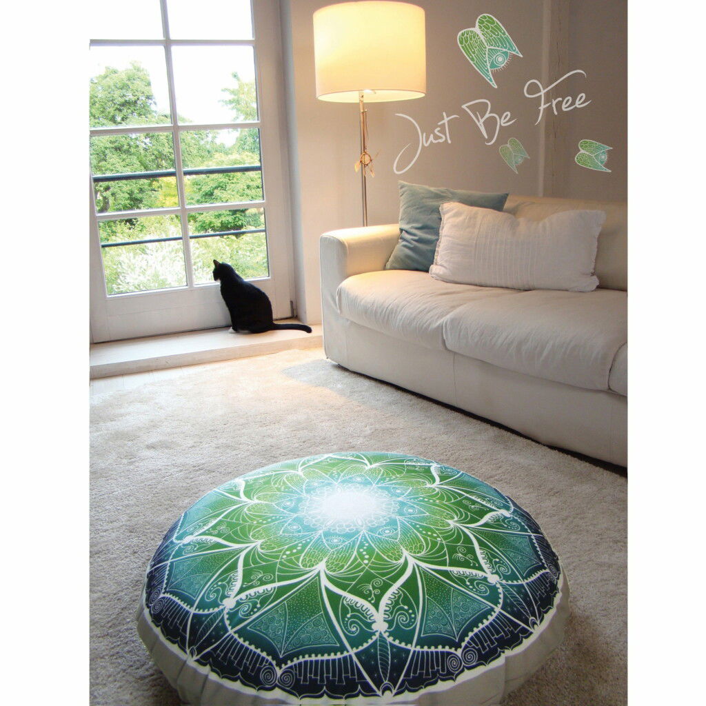 Mandala Just be free Mandala Yogakissen Pouf Yandala Yvonne Lamberty